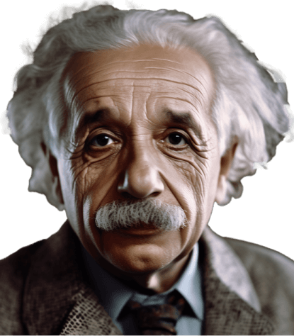 Portrait of Albert Einstein