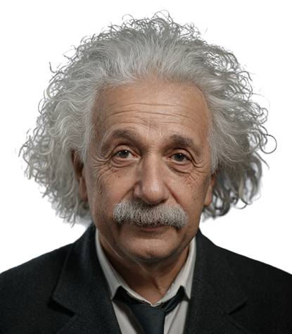 Portrait of Albert Einstein
