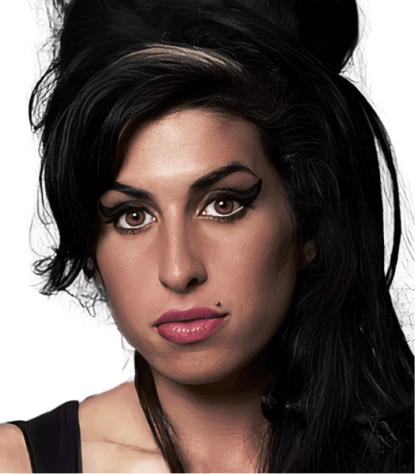 Portrait of Amy Winehouse