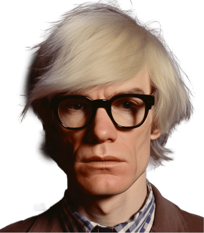 Portrait of Andy Warhol