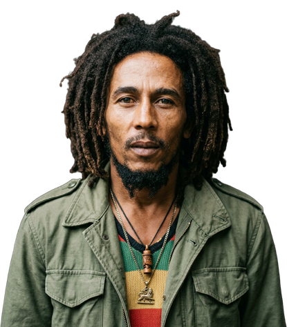Portrait of Bob Marley