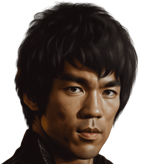 Portrait of Bruce Lee