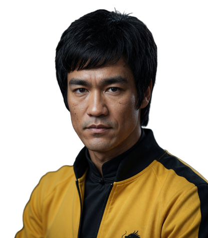 Portrait of Bruce Lee