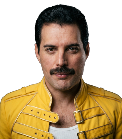 Portrait of Freddie Mercury