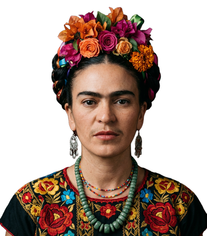 Portrait of Frida Kahlo