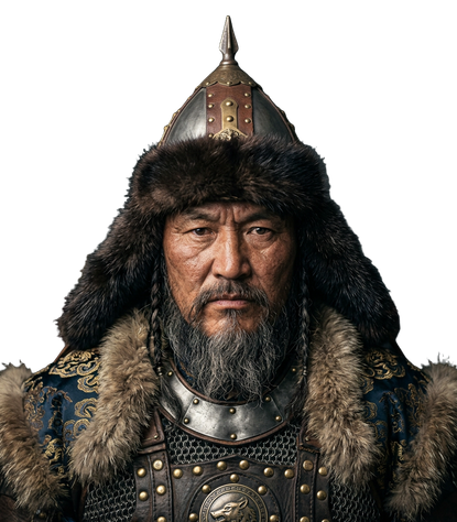 Portrait of Genghis Khan