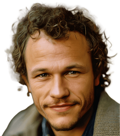 Portrait of Heath Ledger