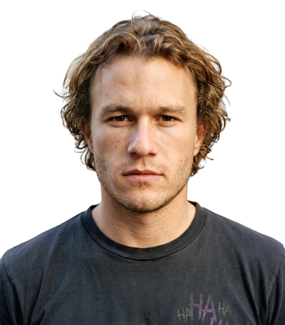 Portrait of Heath Ledger