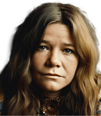 Portrait of Janis Joplin