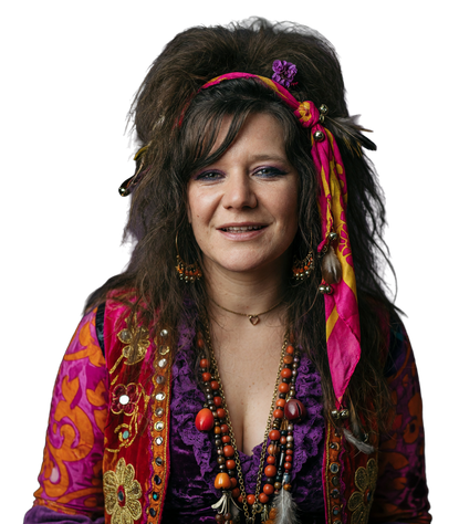 Portrait of Janis Joplin