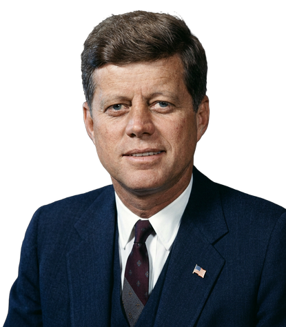 Portrait of JFK