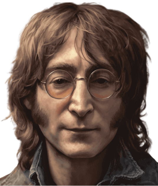 Portrait of John Lennon