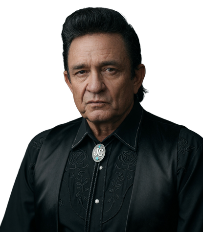 Portrait of Johnny Cash