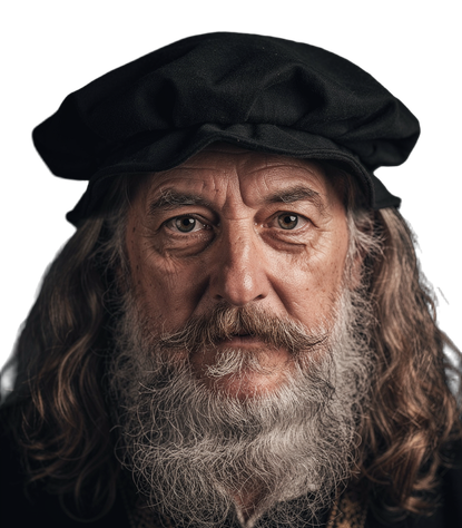 Portrait of Leonardo da Vinci