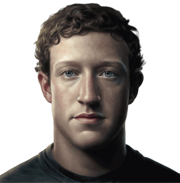 Portrait of Mark Zuckerberg