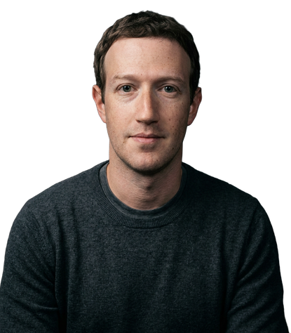 Portrait of Mark Zuckerberg