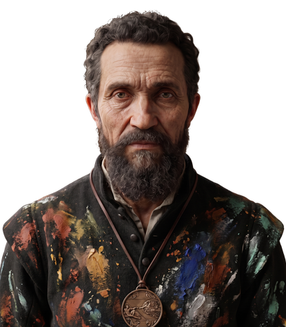 Portrait of Michelangelo