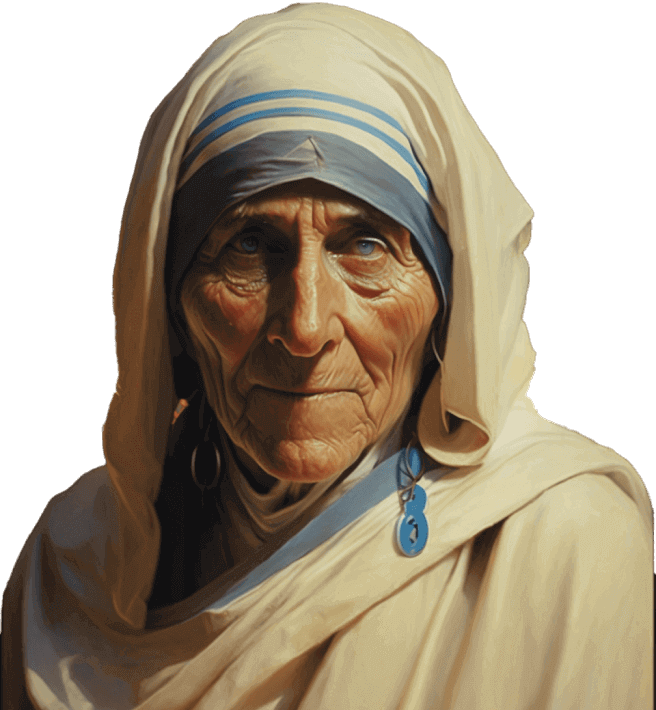 Portrait of Mother Teresa
