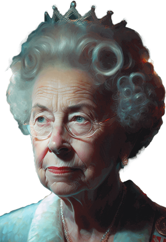 Portrait of Queen Elizabeth II