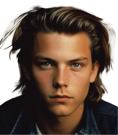 Portrait of River Phoenix