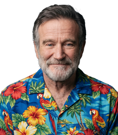 Portrait of Robin Williams