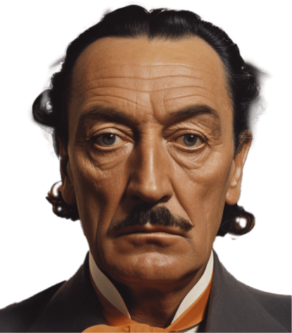 Portrait of Salvador Dalí