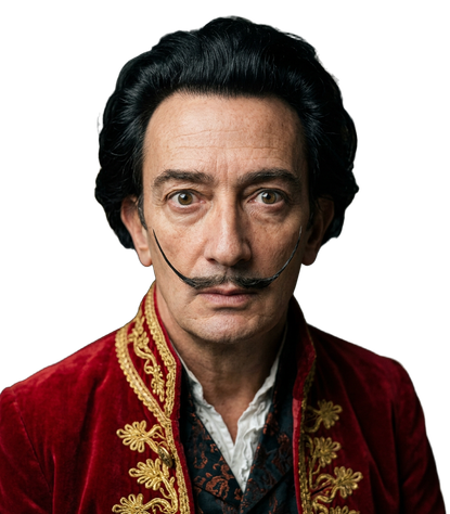 Portrait of Salvador Dalí