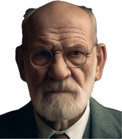 Portrait of Sigmund Freud