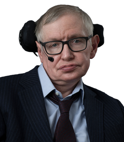 Portrait of Stephen Hawking