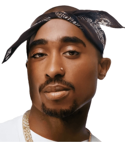 Portrait of Tupac Shakur