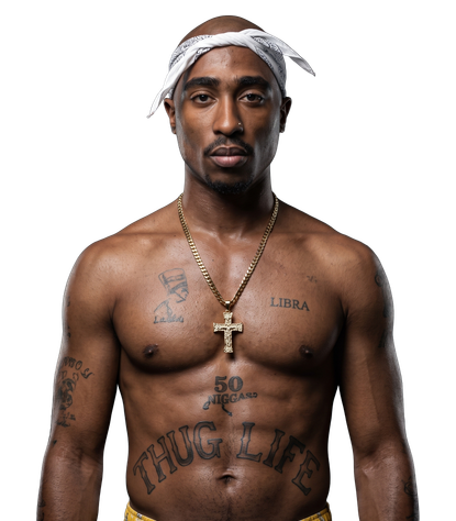 Portrait of Tupac Shakur