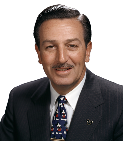 Portrait of Walt Disney