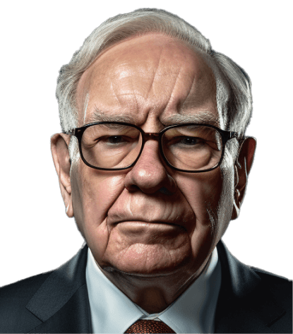 Portrait of Warren Buffett