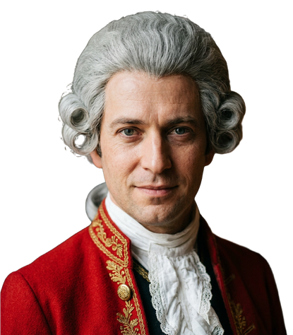 Portrait of Wolfgang Mozart